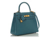 Hermès Blue Jean Togo Kelly 28