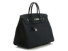 Hermès SO Bleu Nuit and Black Togo Birkin 40