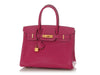Hermès SO Rose Shocking and Rose Confetti Chèvre Birkin 30