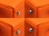 Hermès Orange Minium Togo Kelly 25