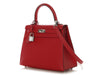 Hermès Rouge Casaque Epsom Kelly 25