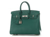 Hermès Malachite Epsom Birkin 25