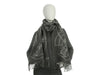 Hermès Gray Horse Head Reversible Cashmere Stole