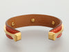 Hermès Sanguine Swift Binôme Cuff