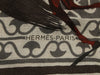 Hermès Imprimeur Fou Charabia Cashmere Silk Shawl 140cm