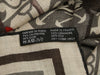 Hermès Imprimeur Fou Charabia Cashmere Silk Shawl 140cm