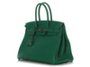 Hermès Vert Vertigo Cleménce Birkin 35