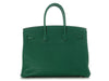 Hermès Vert Vertigo Cleménce Birkin 35