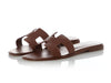 Hermès Gold Oran Sandals