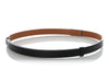 Hermès Black Epsom Kelly Belt 18