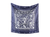 Hermès Peuple du Vent Silk Bandana Scarf 55cm