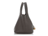 Hermès Gris Asphalte Cleménce Picotin Lock 22