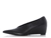 Hermès Black Pointed Toe Wedges