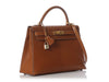 Hermès Vintage Gold Ardennes Kelly 32