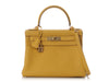 Hermès Jaune Ambre Togo Kelly 28
