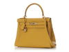Hermès Jaune Ambre Togo Kelly 28