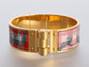 Hermès Wide Mors et Gourmette Charnière Bracelet