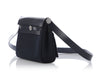 Hermès Blue Indigo Toile and Vache Hunter Herbag Zip 20