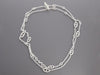 Hermès Sterling Silver Farandole Necklace 160
