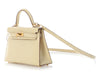 Hermès Vanille Matte Alligator Kelly 20