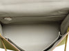 Hermès Lime Epsom and Gris Perle Candy Collection Kelly 32