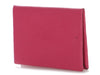 Hermès Pink Chèvre Calvi Card Holder