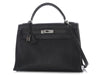 Hermès Black Togo Kelly 32