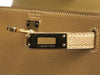 Hermès Mini Metallic Doré Chèvre Kelly 20