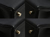 Hermès Black Togo and Lizard Kelly Touch 25