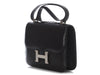 Hermès Vintage Black Barenia Constance 25
