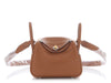 Hermès Mini Gold Swift Lindy 20