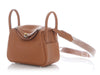 Hermès Mini Gold Swift Lindy 20