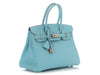 Hermès Bleu Atoll Epsom Birkin 30