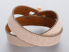 Hermes Kelly Double Tour in Rose Eglantine Boreal Alligator