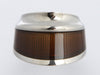 Hermes Equus Ear Cuff in Marion Transparent and palladium
