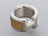 Hermès Small Palladium and Doré Chamkilight Goatskin Olympe Ear Cuff