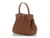 Hermès Gold Togo and Swift Médor Bag
