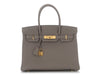 Hermès Gris Asphalte Togo Birkin 30