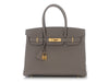 Hermès Gris Asphalte Togo Birkin 30