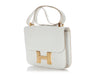 Hermès Vintage White Ostrich Constance 23