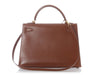 Hermès Vintage Noisette Box Calfskin Kelly 32
