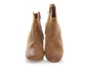 Isabel Marant Camel Calf Velvet Leather Dicker Boots