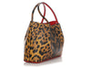 Christian Louboutin Leopard Print Spiked Cabarock Tote