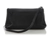 Saint Laurent So Black Grain De Poudre Monogram West Hollywood Fold-Over Bag