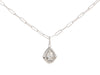 Jade Trau 18K White Gold Envoy Charm Necklace