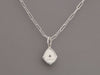 Jade Trau 18K White Gold Envoy Charm Necklace
