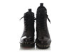 Christian Louboutin Black Quilted Stud Combat Boots