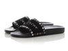 Givenchy Black Logo Studded Slides