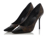 Louis Vuitton Monogram and Patent Chérie Pumps