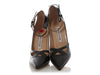 Manolo Blahnik Black Ankle Strap Pumps